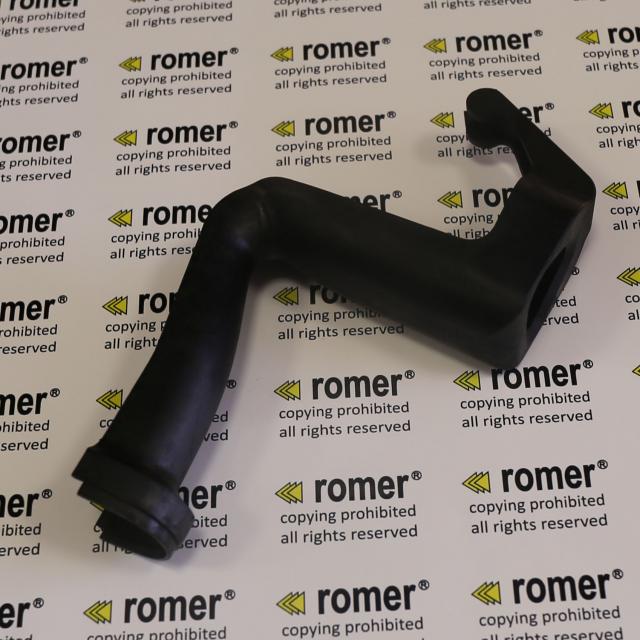 The rear handle of the Romer PM-1 pistol