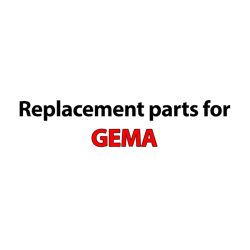 For Gema (non-oem) spare parts